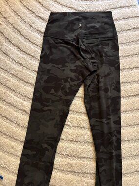 Lululemon Align High-Rise Pant 28" Incognito Camo Grey Size 4